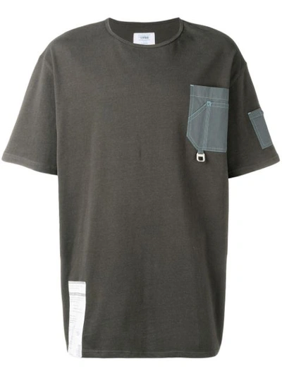 Shop C2h4 Logo Print T-shirt - Grey