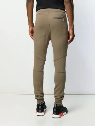 Shop John Elliott Panelled Jogging Trousers In Neutrals