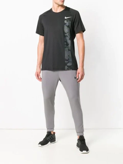 Shop Nike Hyper Dry Training Sweatpants In Grey
