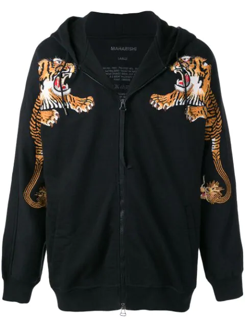 maharishi tiger hoodie