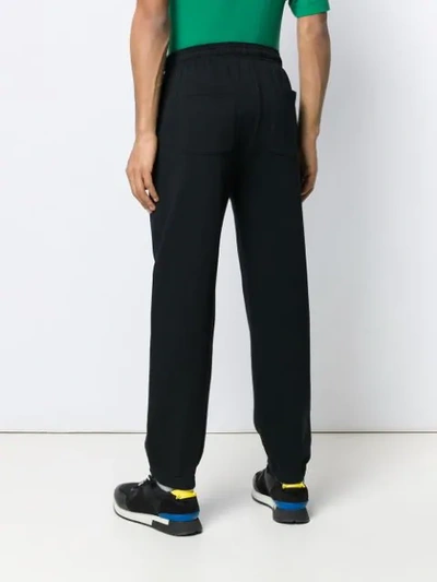 Shop Kenzo Tiger Track Pants In Black