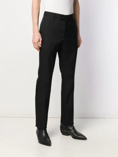 Shop Calvin Klein 205w39nyc Slim-fit Trousers In Black