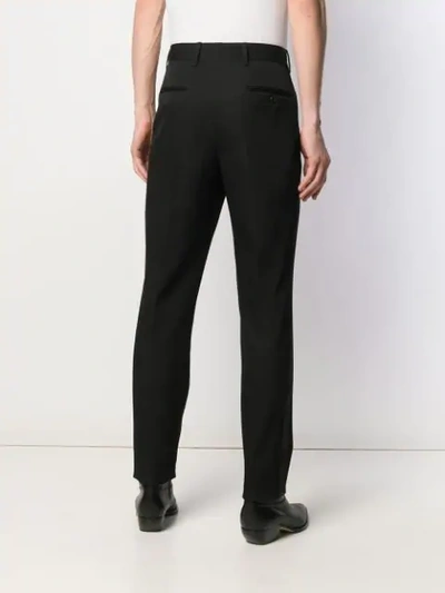 CALVIN KLEIN 205W39NYC SLIM-FIT TROUSERS - 黑色