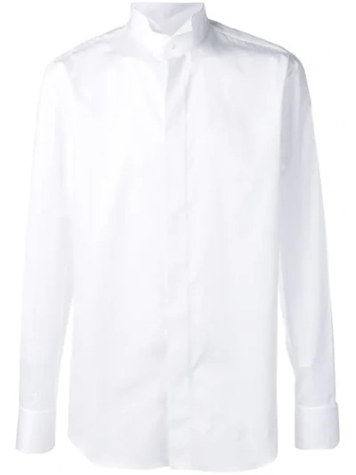 Shop Alessandro Gherardi Classic Formal Shirt In White