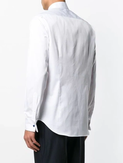 Shop Alessandro Gherardi Classic Formal Shirt In White