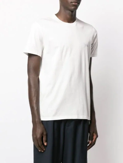 Shop Givenchy Logo Patch T-shirt In White