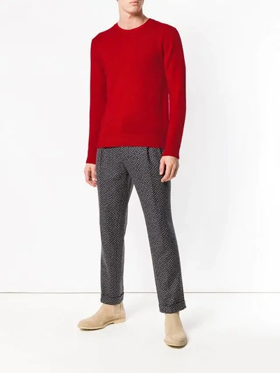 Shop Altea Classic Sweater In Red
