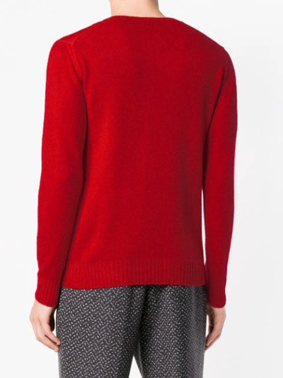 Shop Altea Classic Sweater In Red