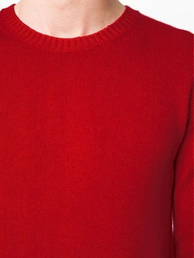 Shop Altea Classic Sweater In Red