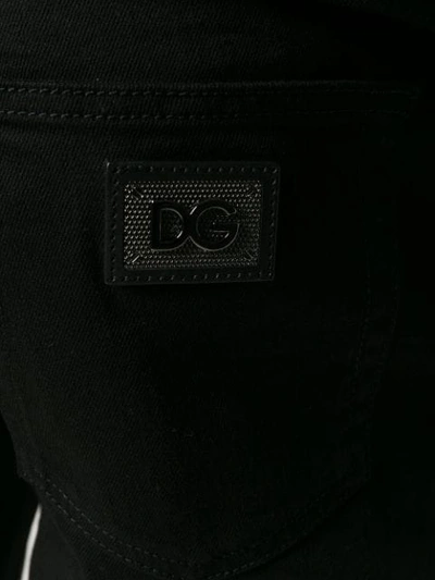 Shop Dolce & Gabbana Skinny-leg Jeans In Black