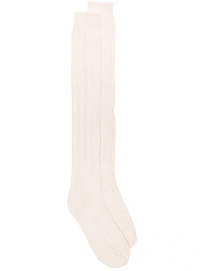 Shop Rick Owens X Birkenstock Socken In White