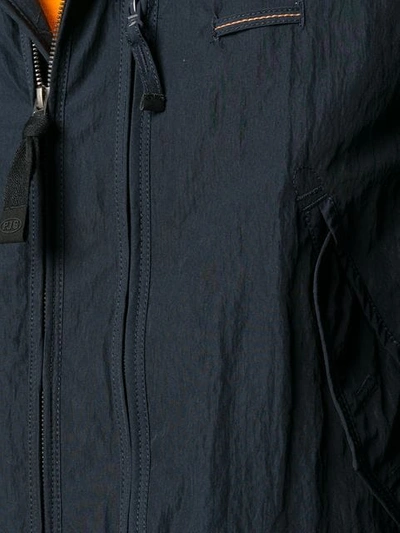 PARAJUMPERS ZIP RAINCOAT - 蓝色