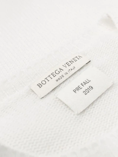 Shop Bottega Veneta Long Sleeved Sweatshirt In White