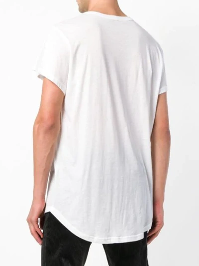Shop Ann Demeulemeester Slogan T-shirt - White