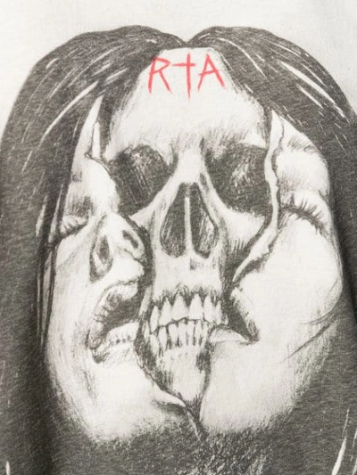Shop Rta Graphic Print T-shirt In Black