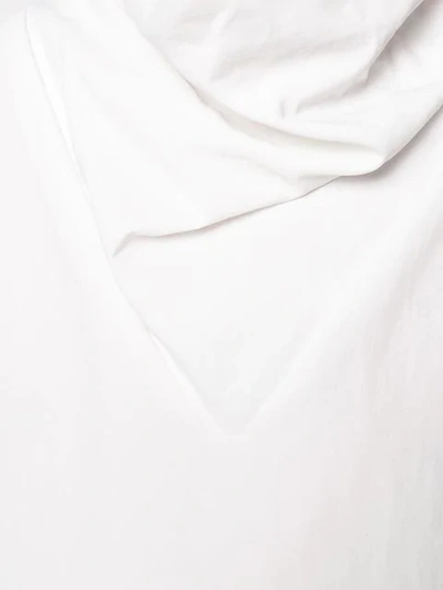 Shop Alchemy High Collar Tunic Top - White