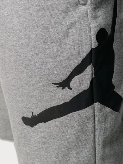 Shop Nike Printed Track Shorts - Grey
