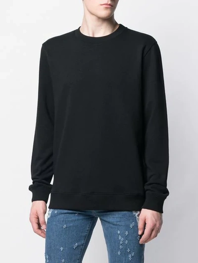 GIVENCHY 4G EMBROIDERED BACK SWEATSHIRT - 黑色