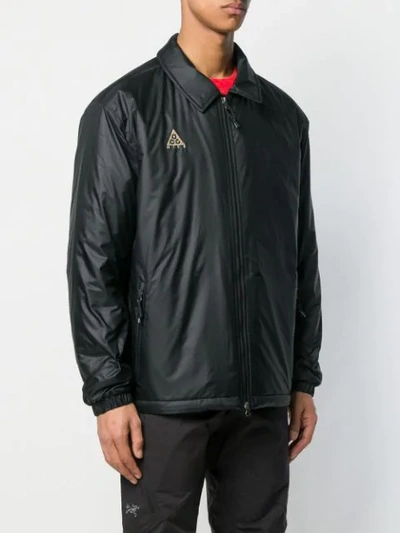 Shop Nike Acg Primaloft Jacket In Black