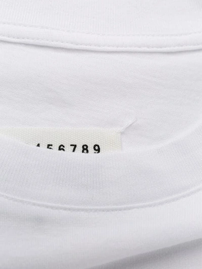 Shop Maison Margiela Stereotype T-shirt In White