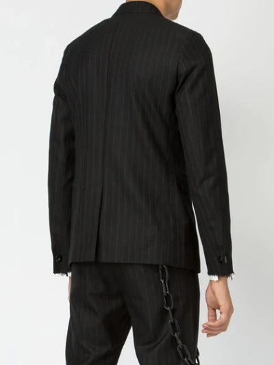 Shop Miharayasuhiro Maison Mihara Yasuhiro Two Button Blazer - Black