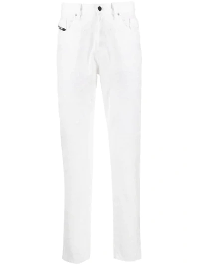 Shop Diesel Slim-fit Jeans In White