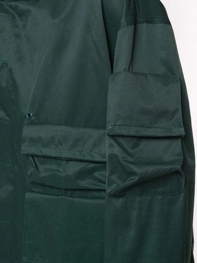 Shop Undercover Military-styled Coat In Green