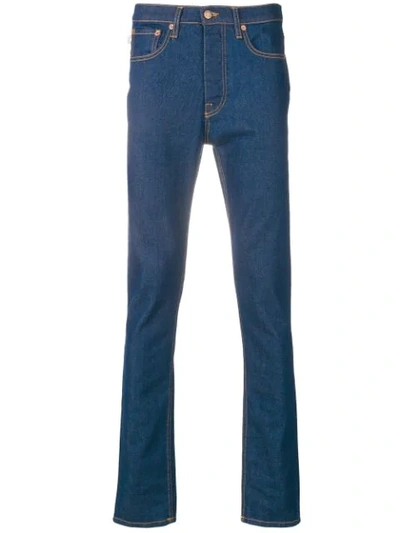 Shop Fiorucci Terry Jeans In Blue