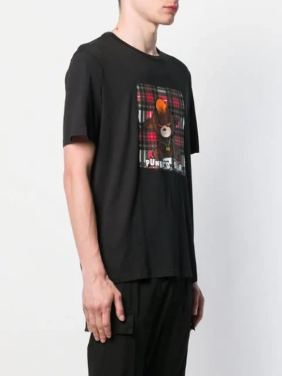 NEIL BARRETT PRINTED T-SHIRT - 黑色