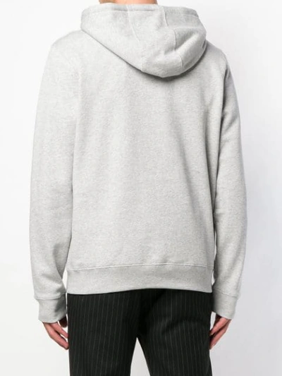 Shop Norse Projects Classic Plain Hoodie - Grey