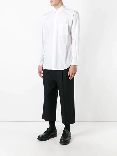Shop Comme Des Garçons Shirt Classic Shirt In White
