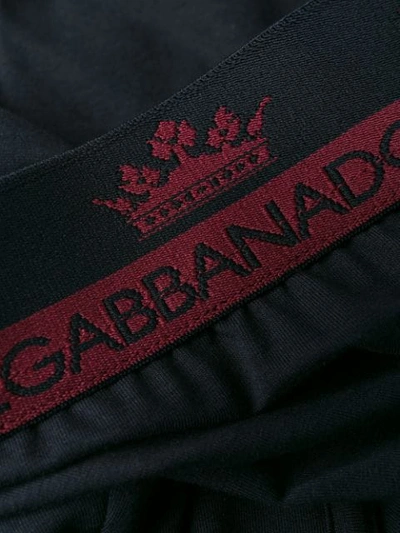 Shop Dolce & Gabbana Logo Briefs - Blue