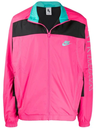 Shop Nike Sports Jacket In Pink