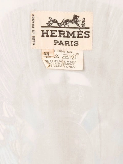 Pre-owned Hermes Hermès Vintage Poste Et Cavalerie Printed Waistcoat - Multicolour