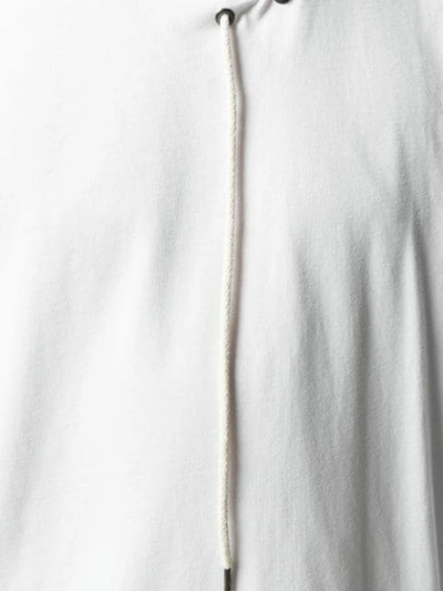 Shop Craig Green Lace Detail T-shirt In White