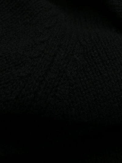 Shop Bottega Veneta Long Sleeved Sweatshirt In Black