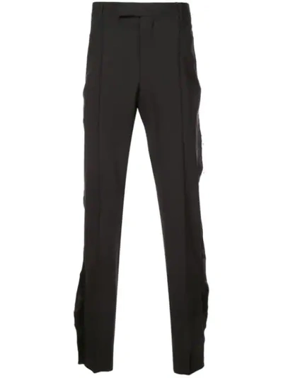 Shop Yang Li Skinny Tailored Trousers In Black