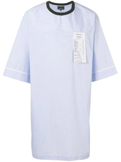 Shop 3.1 Phillip Lim / フィリップ リム 3.1 Phillip Lim Pinstripe T-shirt - Blue