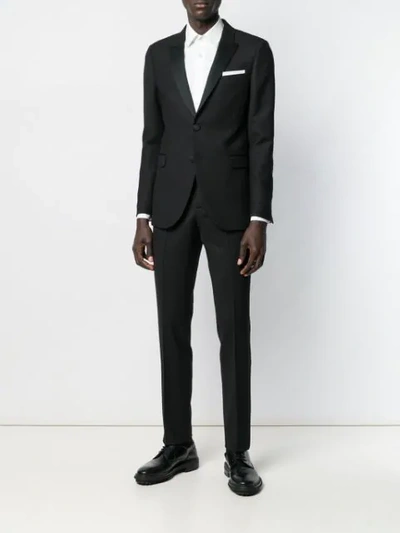 Shop Neil Barrett Slim-fit Two-piece Suit In Black