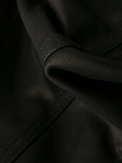 Shop Rick Owens Slim-fit Jacket In 09 Black