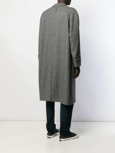 Pre-owned A.n.g.e.l.o. Vintage Cult 1990's Tweed Overcoat In Neutrals