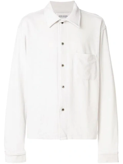 Shop Noon Goons Luciano Shirt - White