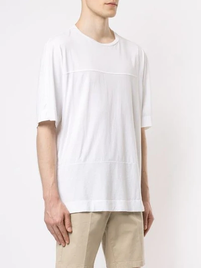 Shop Transit Round Neck T-shirt In White