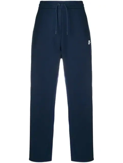 Shop Nike Tech Fleece Track Trousers In Blue