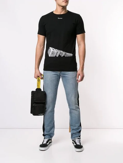 Off-white Regular Fit Jeans In Blue