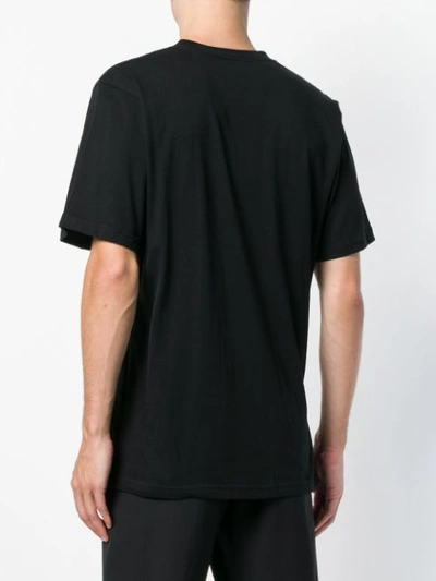 Shop Perks And Mini Pam  Printed Logo T-shirt - Black