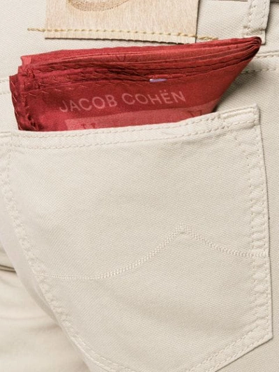 Shop Jacob Cohen Straight-leg Jeans In Neutrals