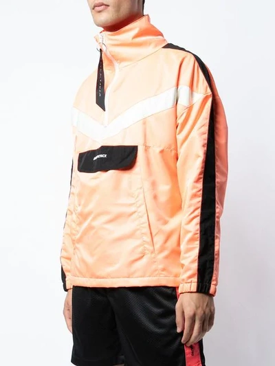 Shop Daniel Patrick Windbreaker Jacket In Orange