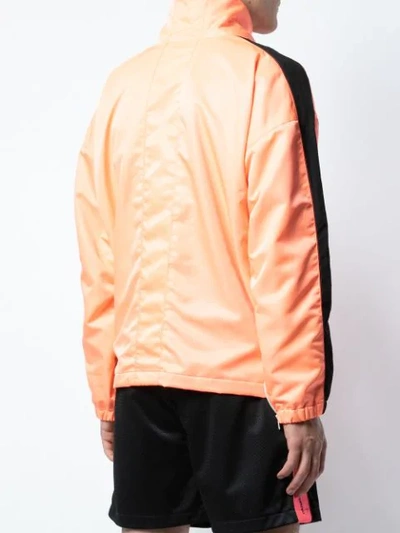 Shop Daniel Patrick Windbreaker Jacket In Orange