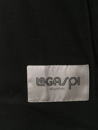 Shop Rick Owens Larry Short Level T-shirt In Black